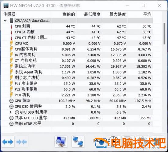 怎样看笔记本电脑cpu温度 怎么看笔记本电脑CPU温度 电脑知识 第6张