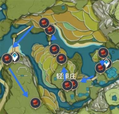 原神绝云椒椒分布图 系统教程 第2张