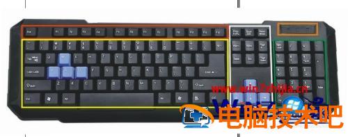 键盘每个按键的功能详解 键盘上的各个按键功能介绍 应用技巧 第2张