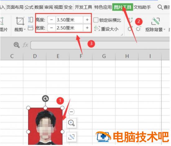 使用Excel如何打印一寸和两寸的证件照 怎么用打印机打印两寸证件照 软件办公 第3张