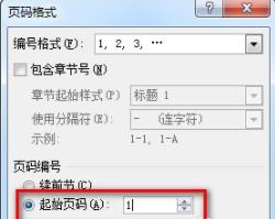 Word页码怎么从第二页开始设置为1 word2010怎么从第二页设置页码从1开始 软件办公 第7张
