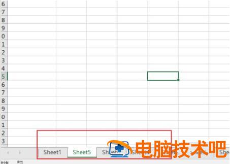 Excel底部工作标签不显示这么办 excel底部标签栏不见了 软件办公 第6张