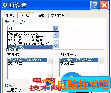 Word中进行设置纸型的操作技巧 word中怎么设置纸型 软件办公 第2张