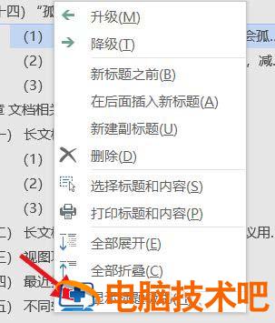 word目录怎样只显示一级标题 word目录如何只显示一级标题 软件办公 第5张