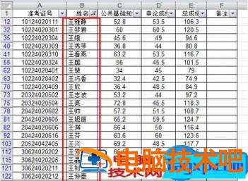 Excel如何把想要的人筛选出来 excel怎么把想要的数据筛选出来 软件办公 第5张