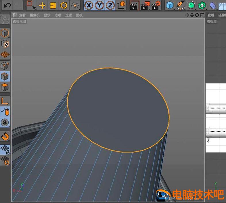 C4D创建面封顶的详细步骤 c4d封顶在哪里打开 软件办公 第5张