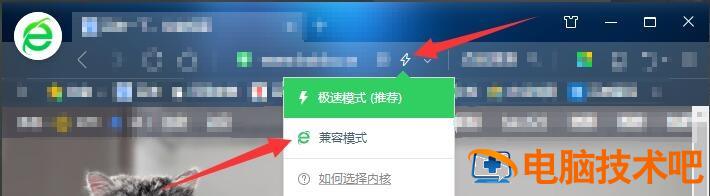 360安全浏览器兼容模式怎么设置 360安全浏览器兼容模式怎么设置不了,闪电只有一个版本 软件办公 第3张