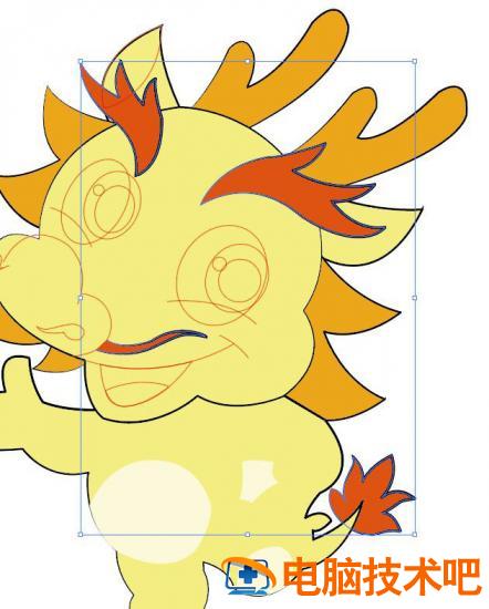 ai怎么龙生肖卡通图插图5电脑技术吧
