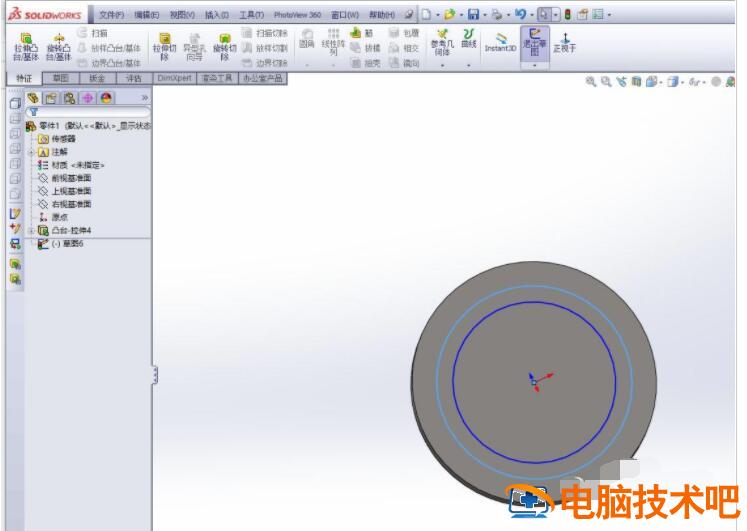 solidworks加强筋怎么倒角 sw中加强筋的画法插图1电脑技术吧