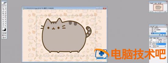 如何用ps滤镜制作漂亮边框 ps滤镜图片框插图6电脑技术吧
