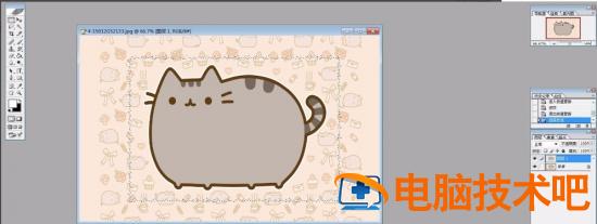 如何用ps滤镜制作漂亮边框 ps滤镜图片框插图7电脑技术吧