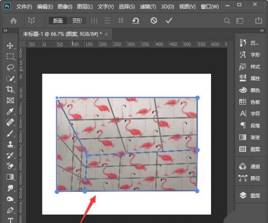 ps给透视盒子添加贴图效果 ps透视合成插图4电脑技术吧
