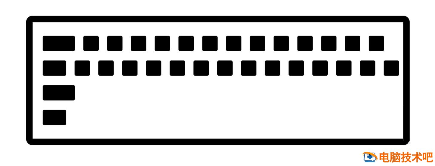 怎么用ps画键盘 ps绘制键盘按键插图9电脑技术吧