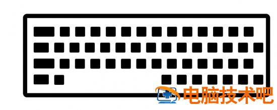 怎么用ps画键盘 ps绘制键盘按键插图10电脑技术吧