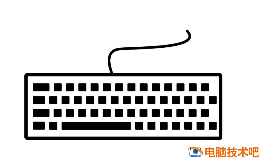 怎么用ps画键盘 ps绘制键盘按键插图13电脑技术吧