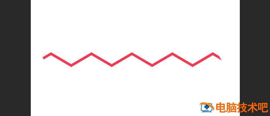 ps直角波浪线怎么画 ps怎么画波浪线形状箭头插图7电脑技术吧
