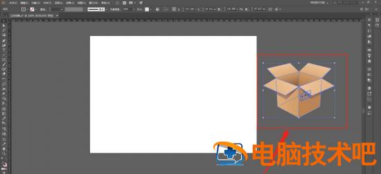 AI快速导出透明背景的png文件 ai如何导出透明背景图片插图1电脑技术吧