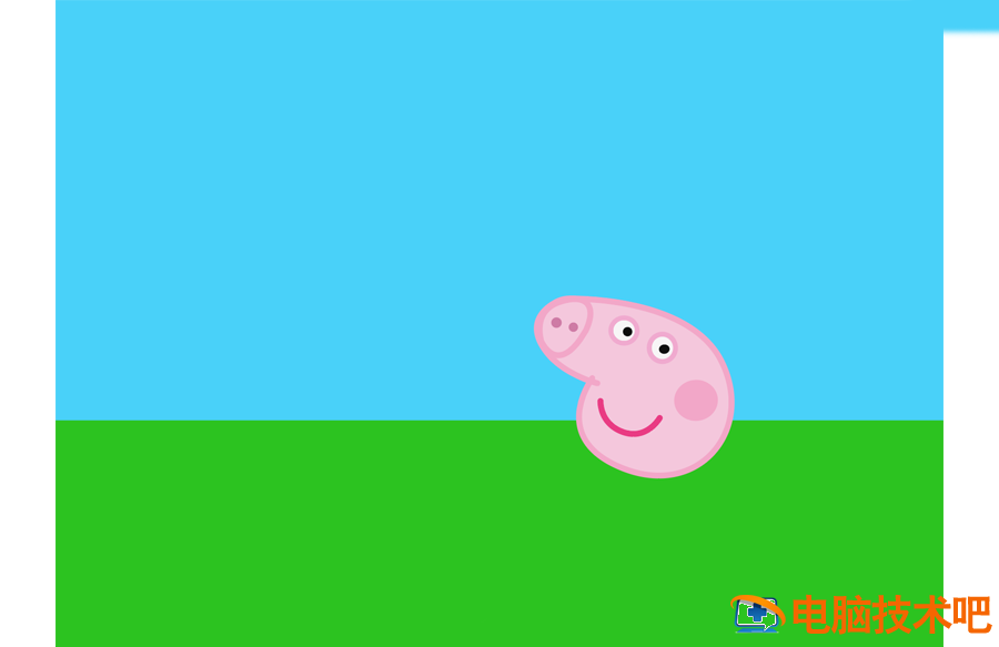 AI绘制卡通风格人物小猪佩奇 ai小猪佩奇怎么画一步一步教我要特别简单的插图5电脑技术吧