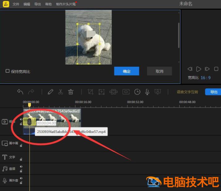怎么缩放蜜蜂剪辑视频画面 蜜蜂剪辑怎么放大视频插图2电脑技术吧
