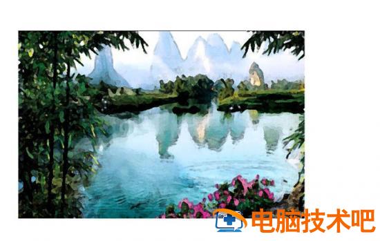 如何利用AI调壁画效果 ai调画布插图3电脑技术吧