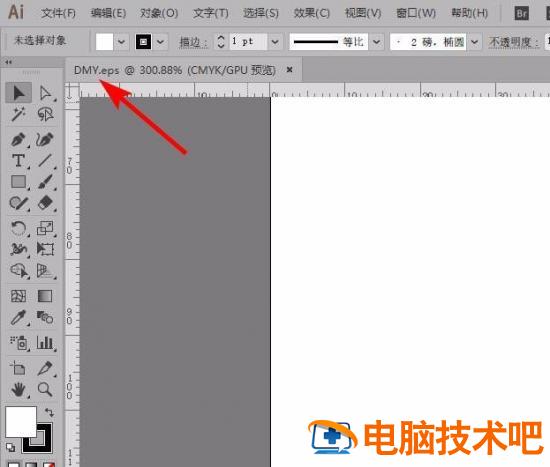 怎么去掉ai中EPS文件显示转换 ai文件转eps为什么文件很大插图5电脑技术吧