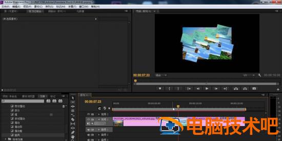 premiere画面如何加漩涡效果 pr怎么添加旋转特效插图3电脑技术吧