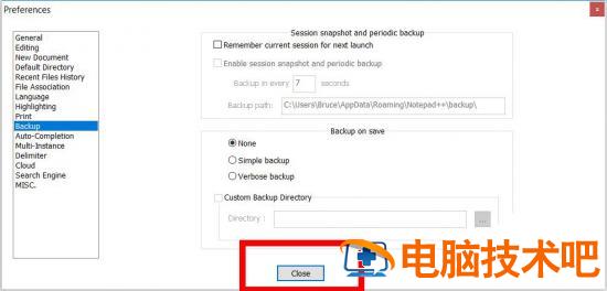Notepad关闭后未保存怎么办 notepad没保存重启还有吗插图4电脑技术吧