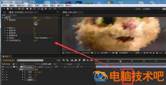 ae画面如何添加笔触效果 ae怎么做画笔画出来的特效插图6电脑技术吧