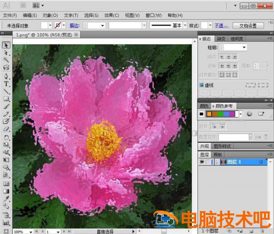 AI怎样制作海洋波纹扭曲 ai怎么画海浪形状插图5电脑技术吧