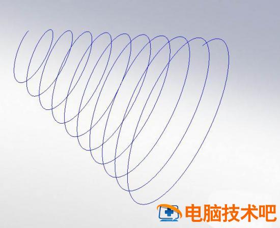 solidworks如何画螺旋线 solidworks画螺旋线切除插图8电脑技术吧