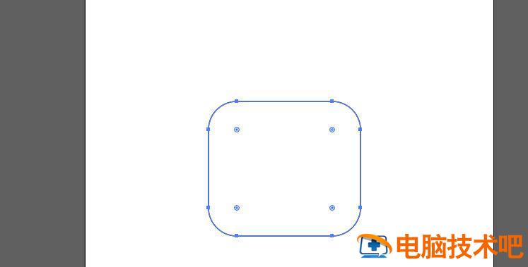 ai调整圆角的点不显示了这么回事 ai软件圆角的点有时候不出来插图5电脑技术吧