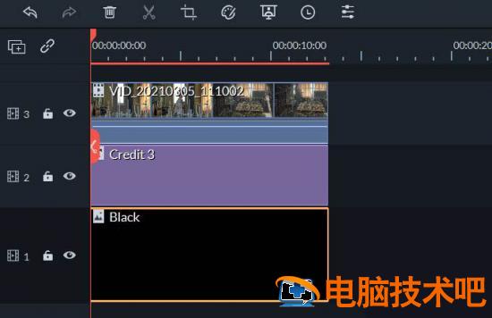 万兴喵影filmora镂空字幕怎么制作 万兴喵影模板视频剪辑教程插图6电脑技术吧