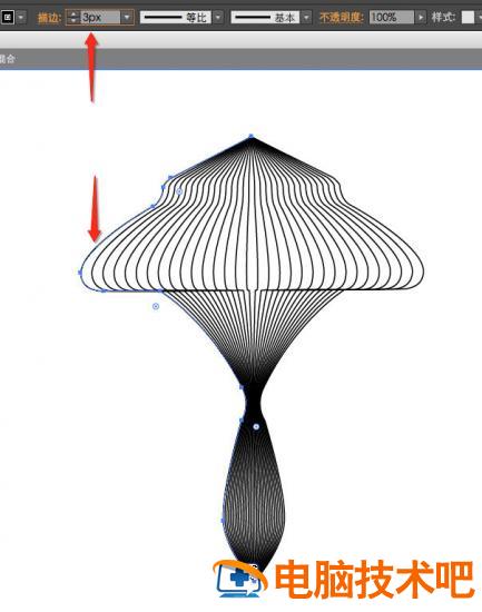 AI如何制作蘑菇云 制作蘑菇云的教程插图5电脑技术吧