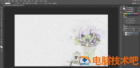 PS图片怎么快速转换成油画效果 怎么用ps把图片变成油画效果插图3电脑技术吧