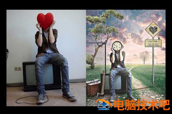 PS怎样合成野外独坐画面插图16电脑技术吧