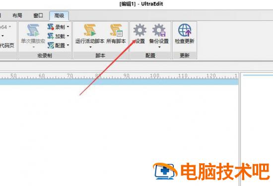 UltraEdit怎样设置每个拆分窗口的独立书签 ultraedit怎么折叠插图2电脑技术吧
