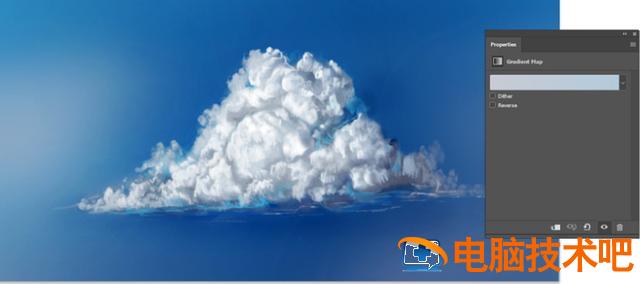 Photoshop怎样绘制蓬云彩 ps怎么把云彩做成彩霞插图11电脑技术吧