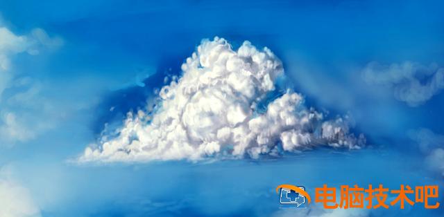 Photoshop怎样绘制蓬云彩 ps怎么把云彩做成彩霞插图14电脑技术吧