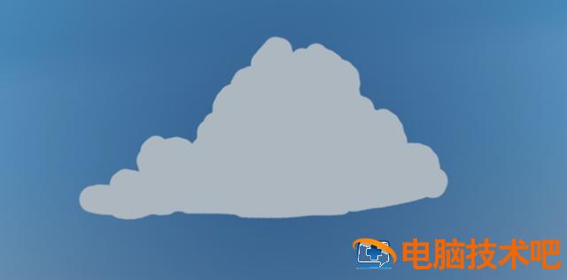 Photoshop怎样绘制蓬云彩 ps怎么把云彩做成彩霞插图3电脑技术吧