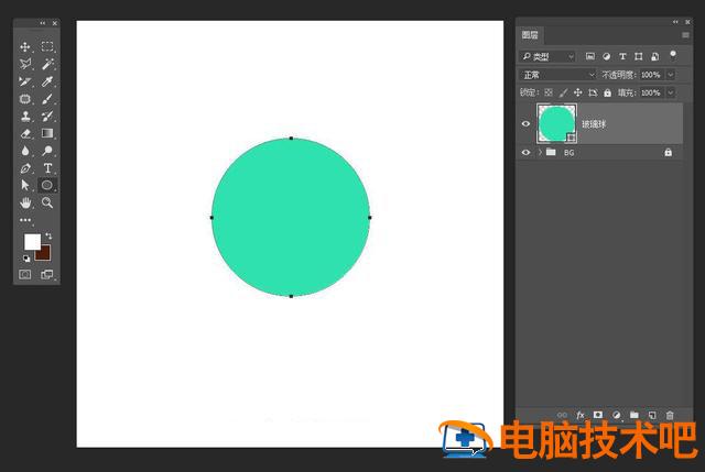 PS如何鼠绘正在放电水晶魔法球 ps绘制水晶按钮插图1电脑技术吧